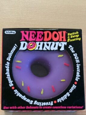 Purple Sprinkles Schylling Needoh Dohnut Switch & Swap Frosting Rare-fast ship